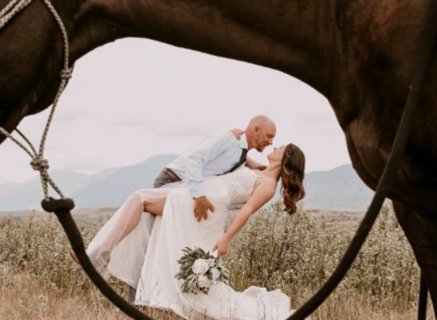 Rocking Heart Ranch Weddings with Horses Alberta