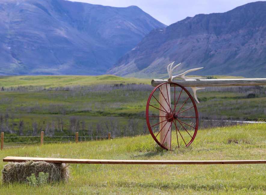 3 A wedding on a ranch